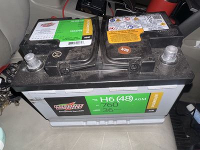 Battery H6 760 CCA AGM