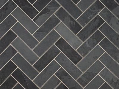 Black Slate Tile 4x12 MSI Montauk (16 Pieces)