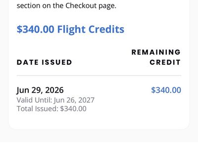 Breeze Airway Flight Credit