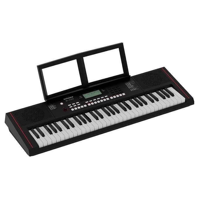 Roland E-X10 Arranger Keyboard with Music Rest and Power Adapter 1756655 #95023