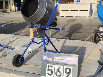 Kobalt 4-Cu. Feet 0.5 -HP Concrete Mixer