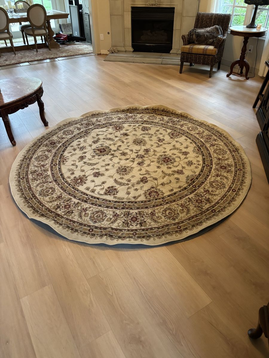 94" Rug with Stay In Place Mat