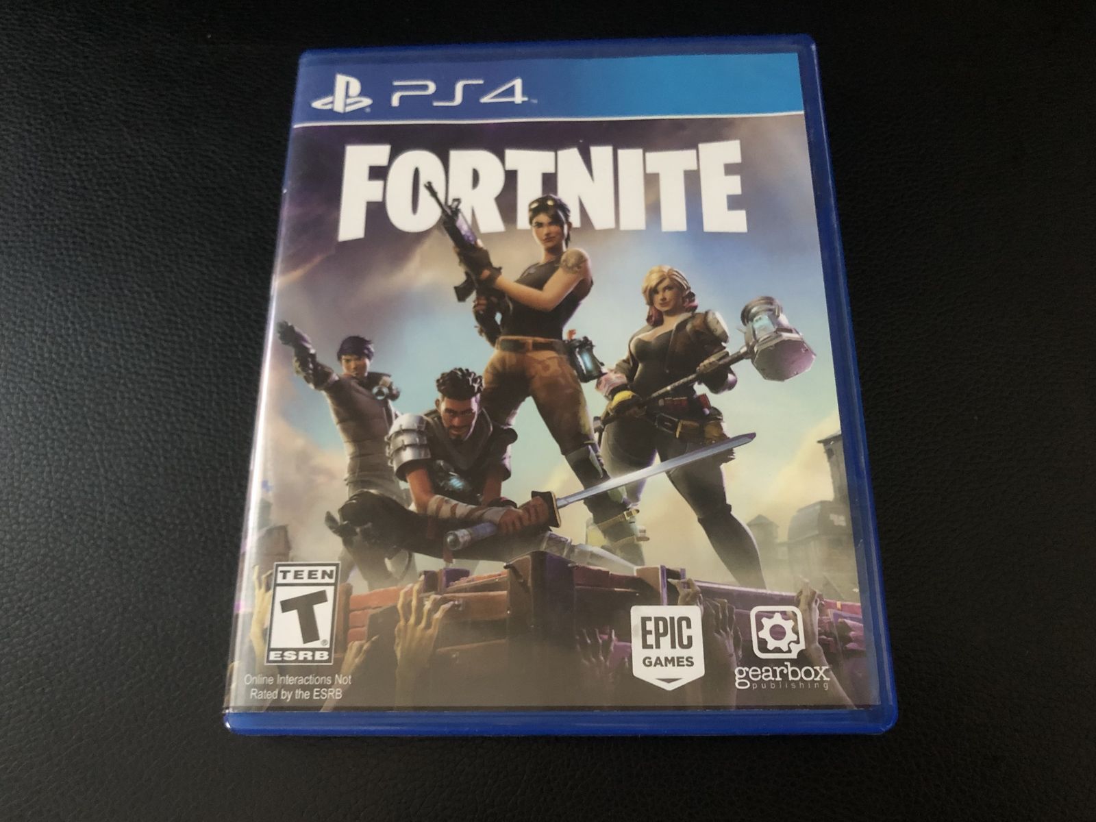 Fortnite PlayStation 4 Sony PS4 Game No Inserts