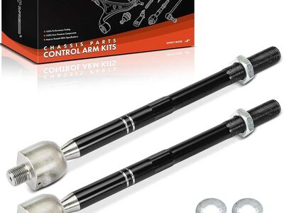 2 x Front Inner Tie Rod Ends, Compatible with Volvo S60, S60 Cross Country, XC70, S80, V60 Cross Country