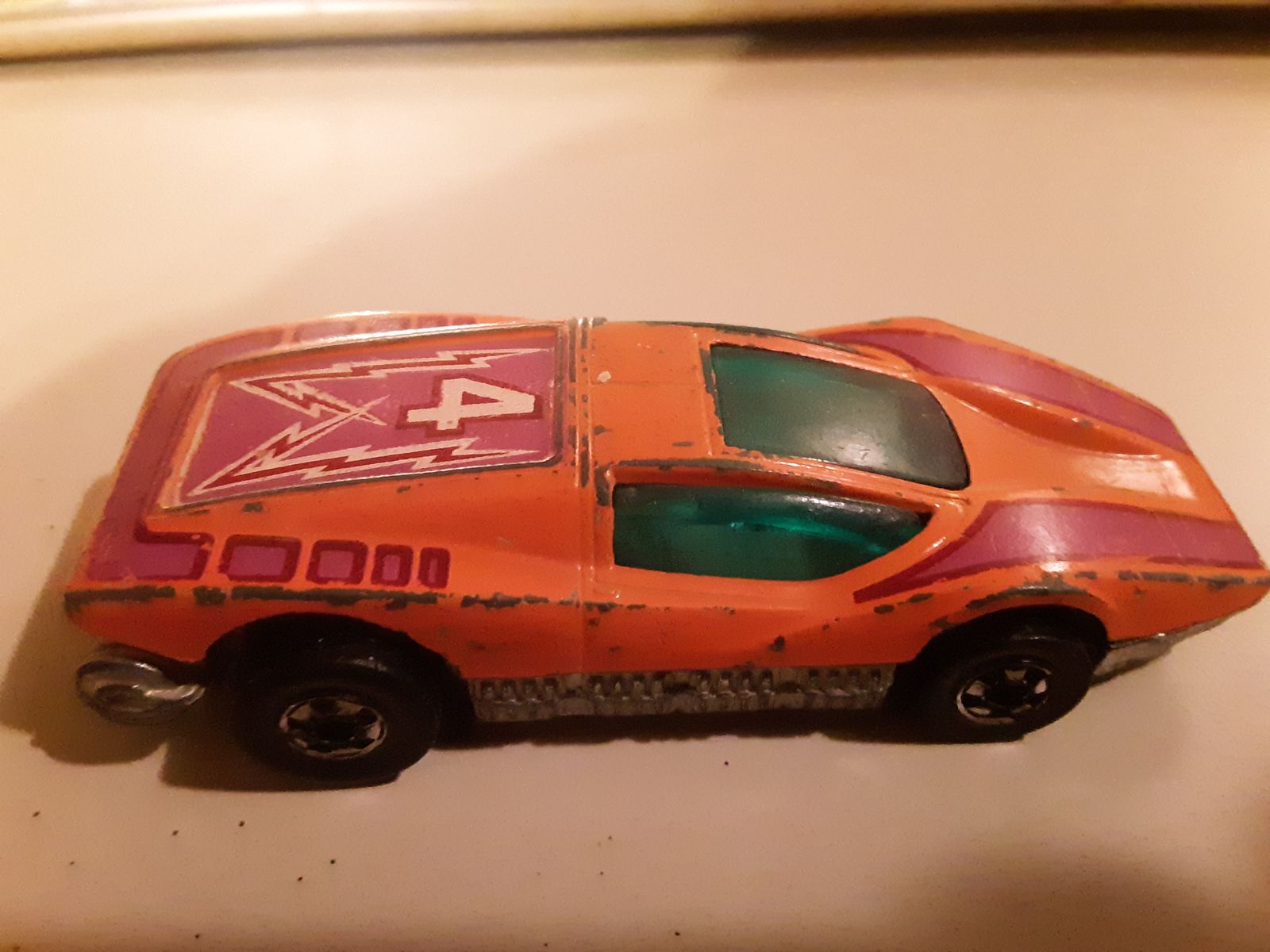 1974 Hot Wheels Large Charge Orange