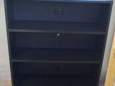 Adjustable Black Shelves