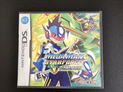 Mega Man Star Force: Dragon (Nintendo 3DS/DS, 2007) - Complete in Box (CiB) - Megaman Starforce
