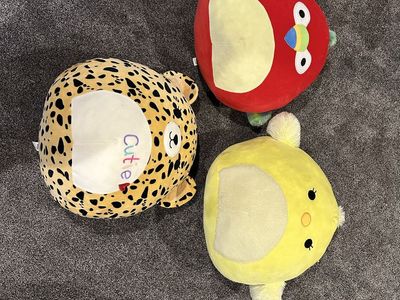 Set of 3 Squishmallows