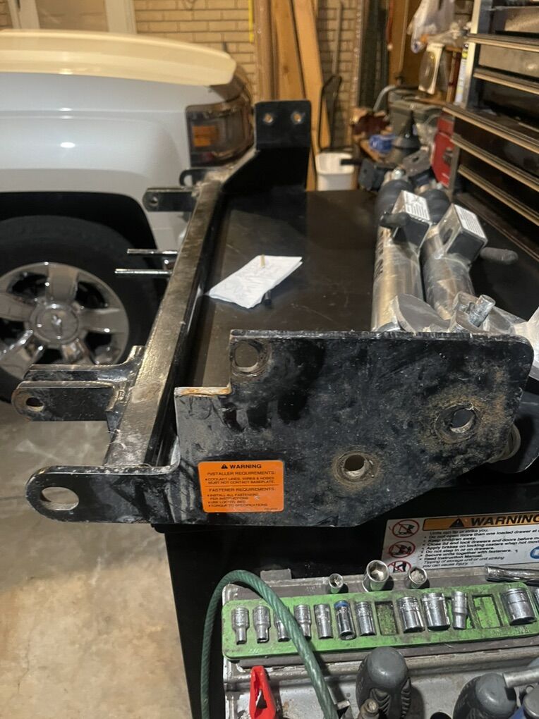 blue Ox Baseplate For Older Jeep Wrangler