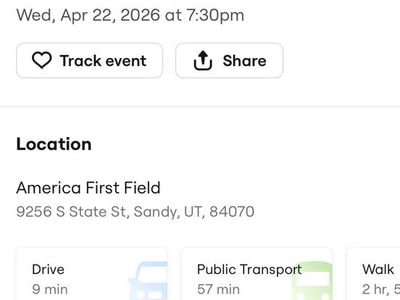 ISO 4 TICKETS REAL SALT LAKE VS INTER MIAMI