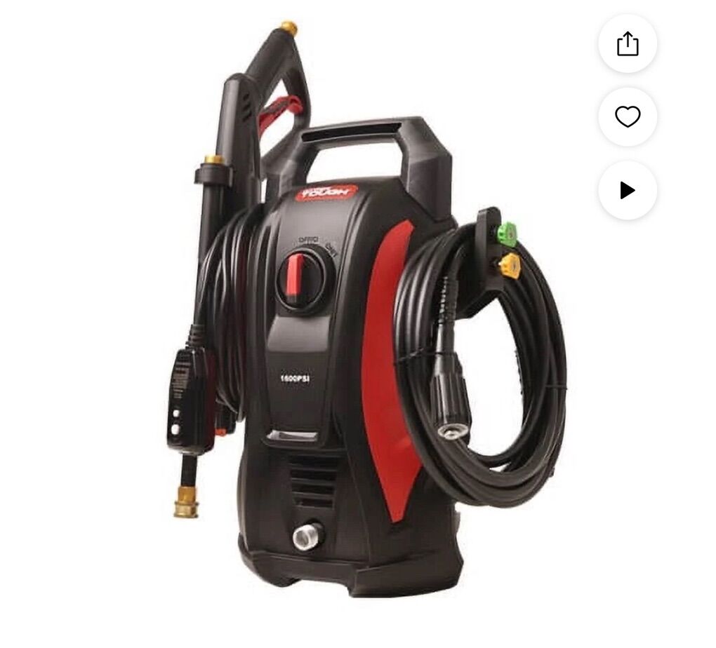 New 1600PSI Pressure Washer