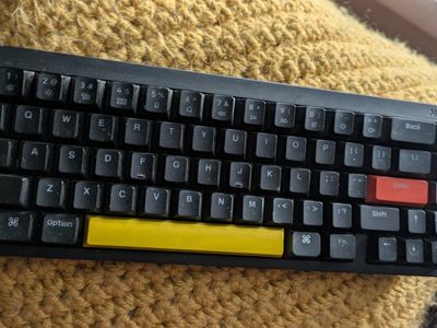 NuPhy Air60 Wireless Mechanical Keyboard - 60% Layout, RGB Backlight, Gateron Red Switches