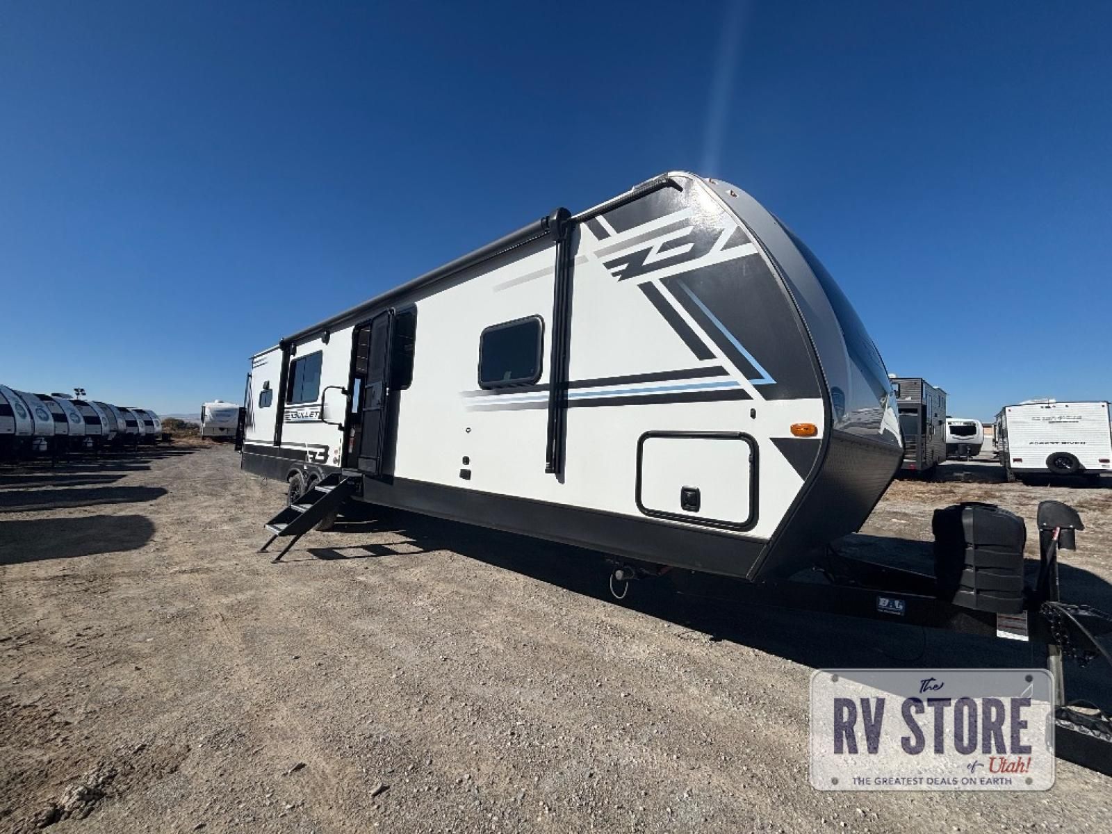 2025 Keystone RV Bullet 336BBK Travel Trailer Front Bedroom|Rear Kitchen