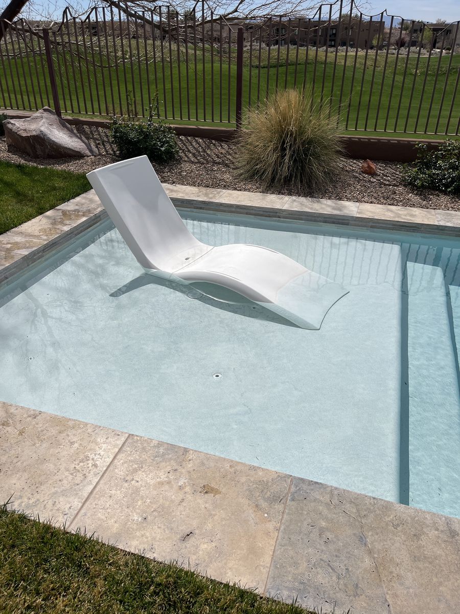 In Pool Baja Shelf Lounge Chairs