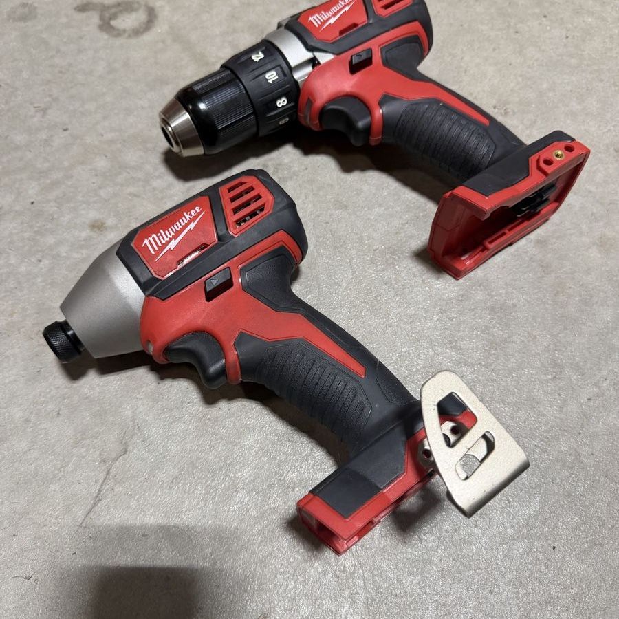 Milwaukee impact and drill