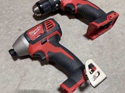 Milwaukee impact and drill