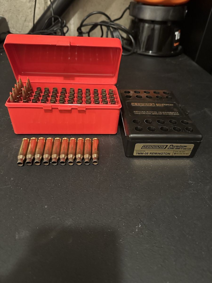 Redding 7mm-08 Rem premium deluxe 3 die set