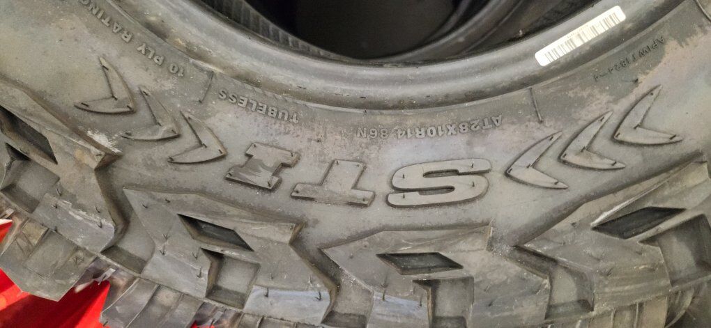 Brand New set of (4) STI X-COMP 28X10R14