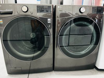 Lg Steam Electric Front Load Set