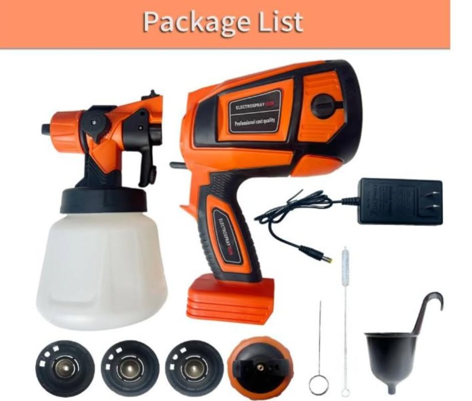 brand new in box Cordless Paint Sprayer (no battery include))