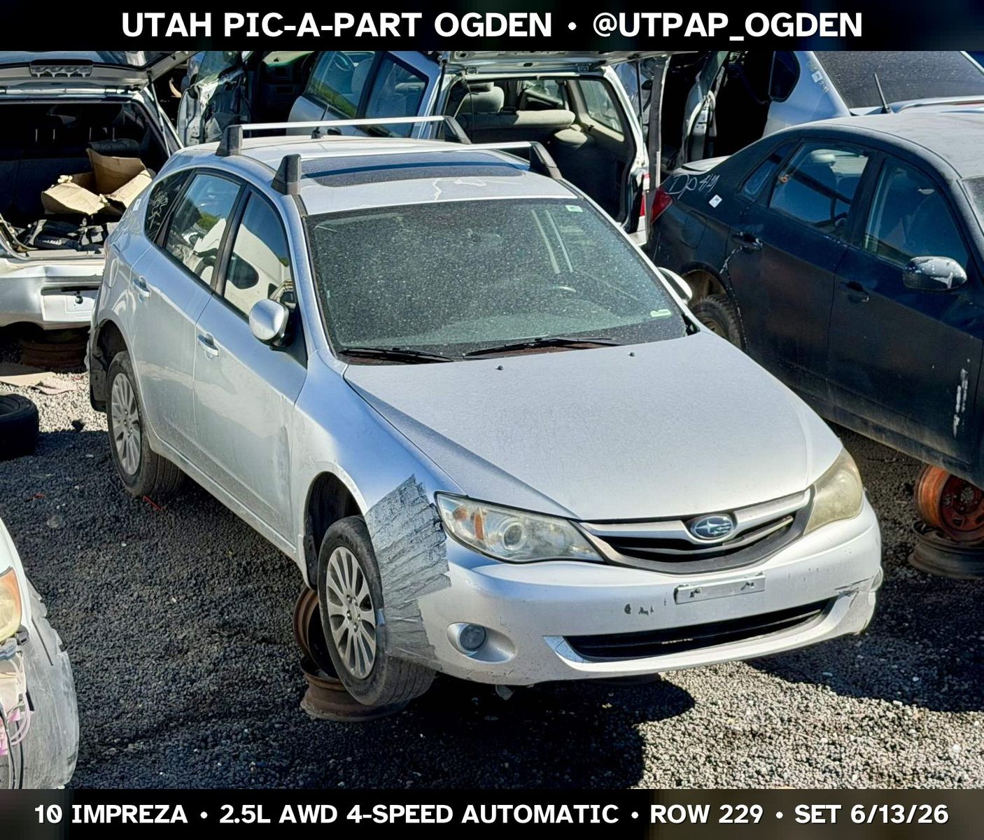2010 Subaru Impreza Parts - UTPAP Ogden