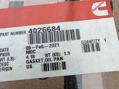 Oil Pan Gasket