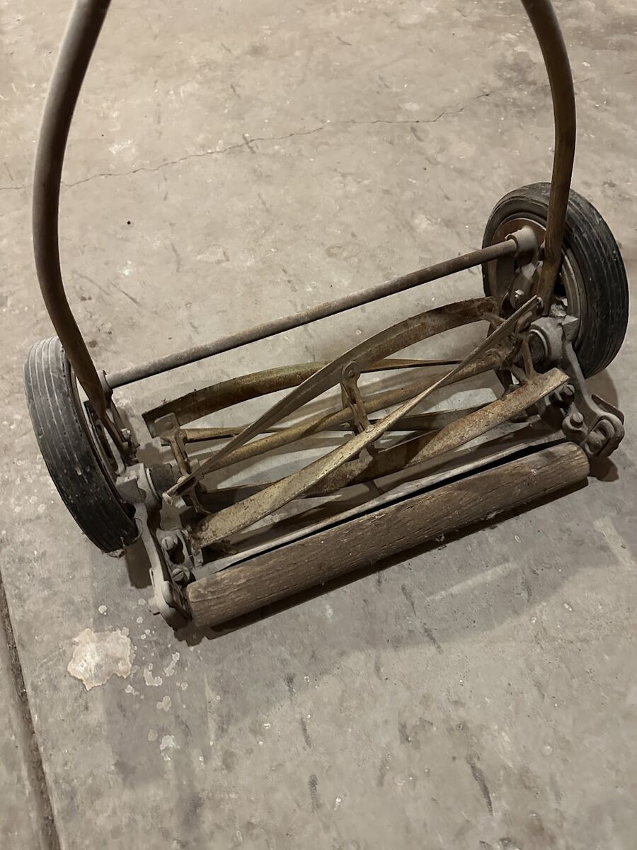 Vintage Reel Push Mower