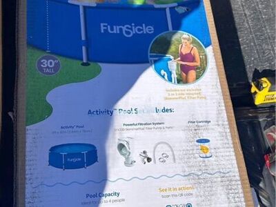 Above Ground Swimming Pool Set