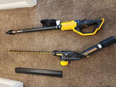 New DEWALT 20V MAX 22-Inch Cordless Pole Hedge Trimmer