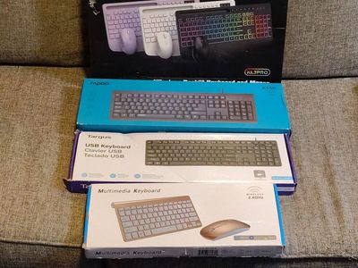 Combination Of Brand New Computer Keyboards