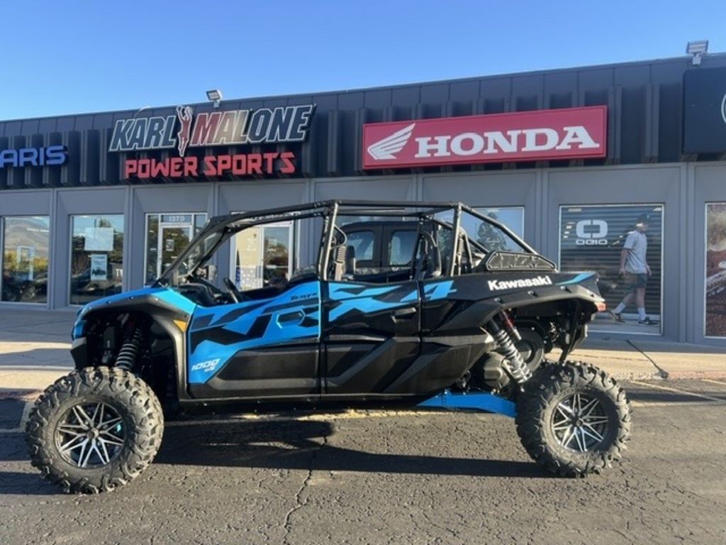 2026 Kawasaki TERYX KRX4 1000 eS Sky Blue/Super Bl