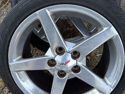 Corvette C6 Rims & Tires - Set of 4