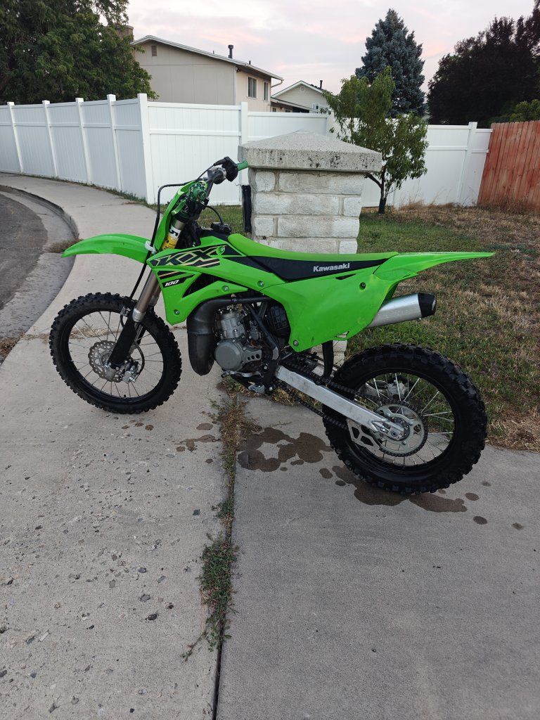 2021 Kawasaki KX100, kx 100 dirtbike