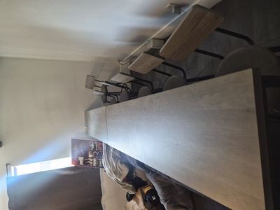 bar with stools