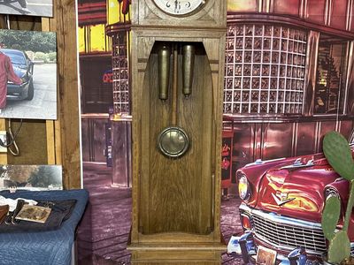 Rare 1910-20 Art Nouveau German Grandfather Clock