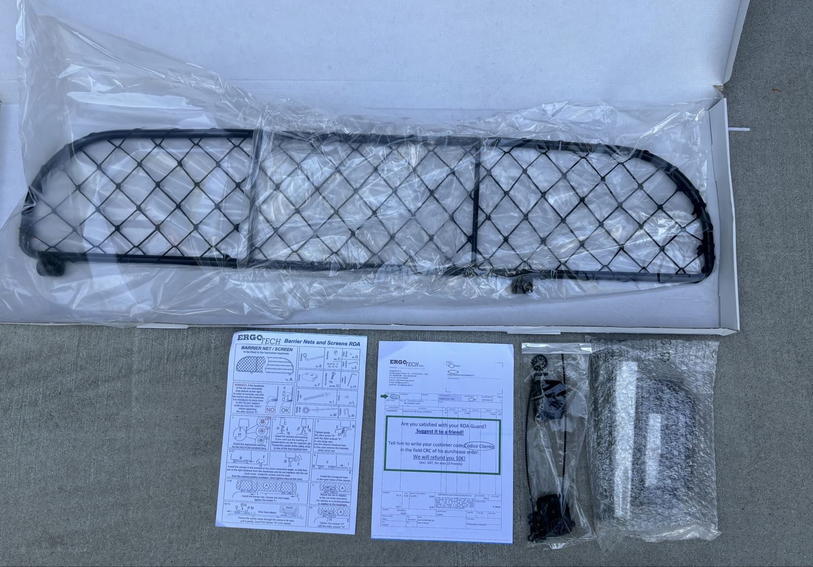 Brand New “in box” ErgoTech Pet Barrier 