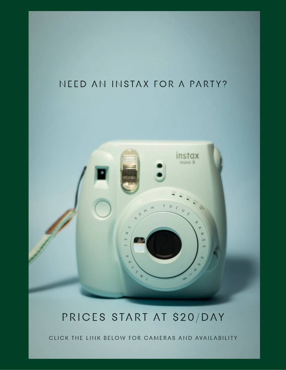 Instax Camera Rental