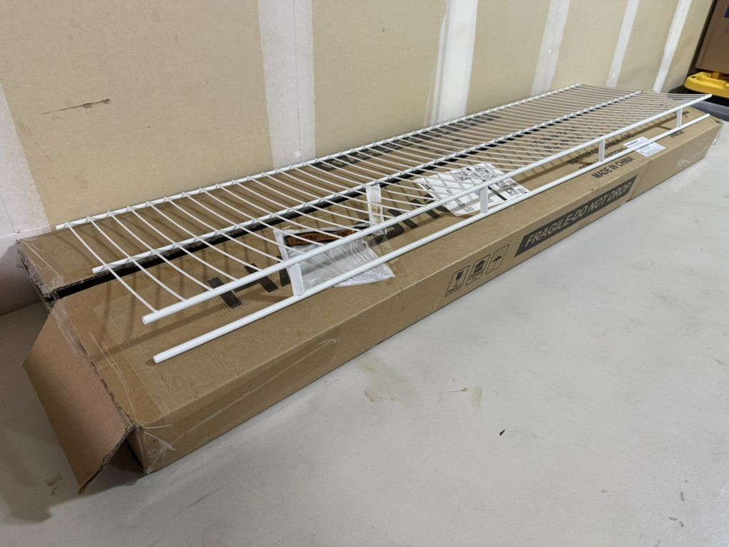 New Wire Shelving For Garage, Closets, etc - Shelf
