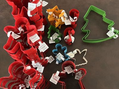 53 NWT Holiday cookie cutters