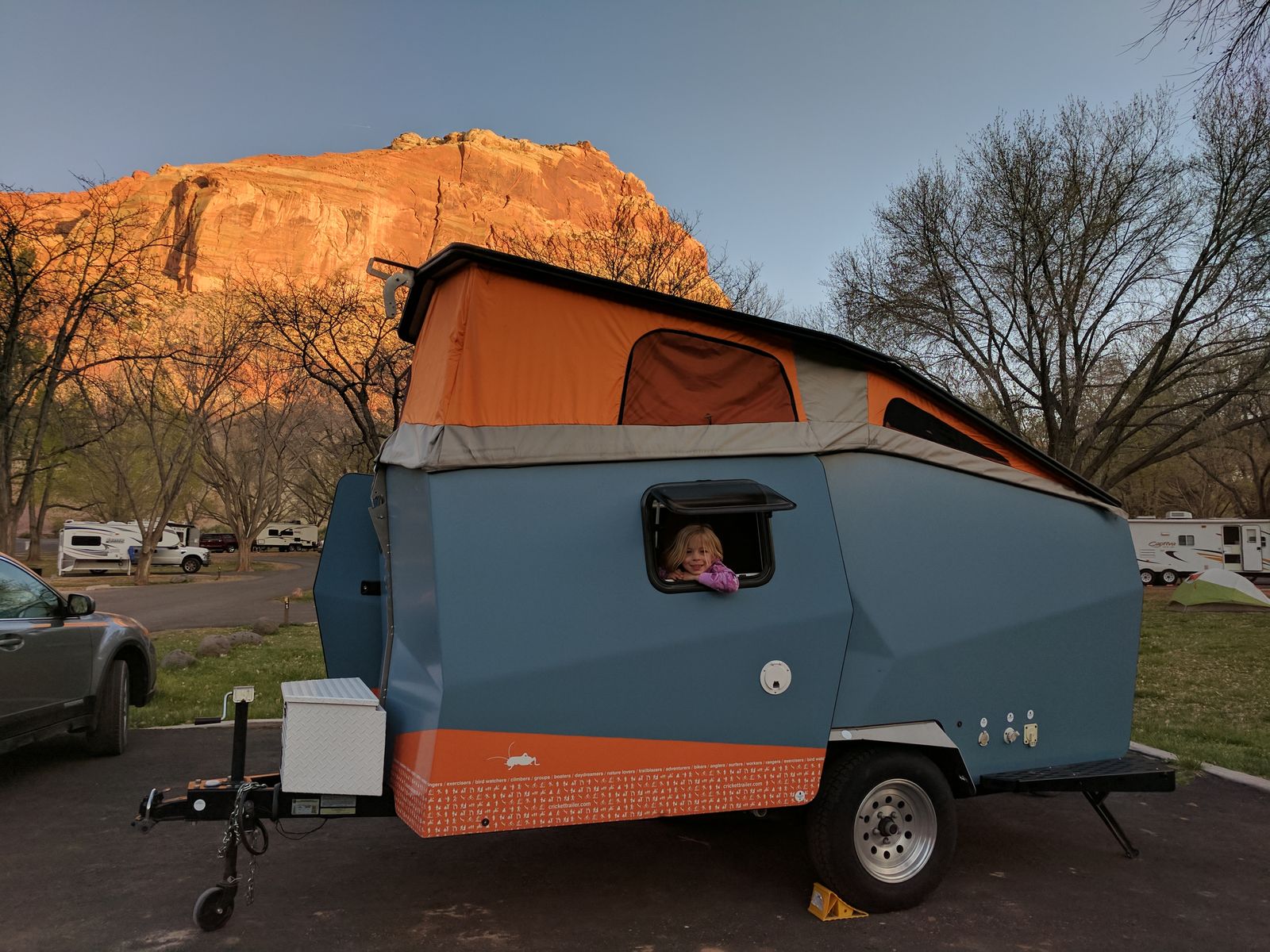 TAXA Cricket Trailer – Fully Equipped Off-Grid Adventure Setup