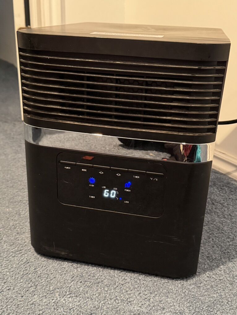 Infared Space Heater/Cooler On Wheels