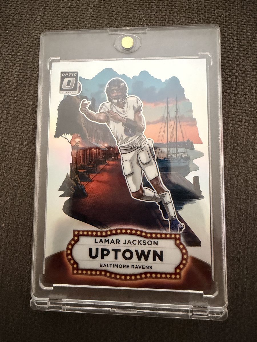 2025 Panini Donruss Optic Lamar Jackson Uptown