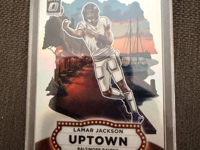 2025 Panini Donruss Optic Lamar Jackson Uptown