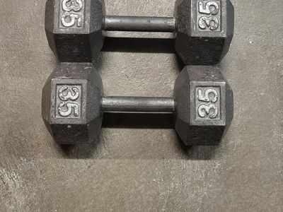 dumbbells 70 pounds