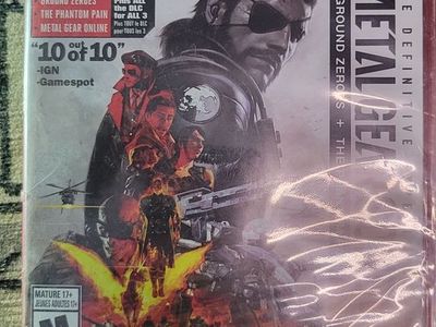 Metal Gear Solid V (Unused, still in original packaging)