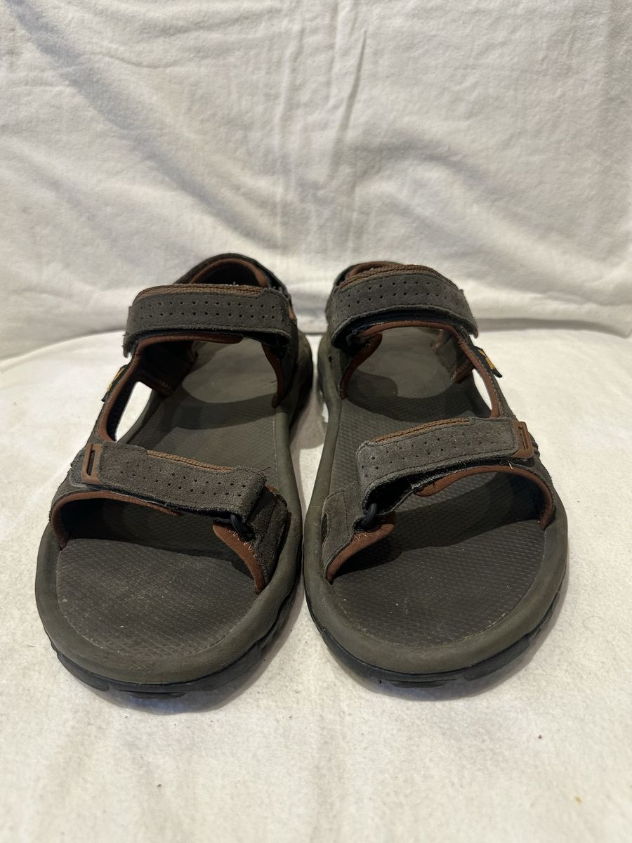 Teva men’s size 13 brown, leather, casual sandals