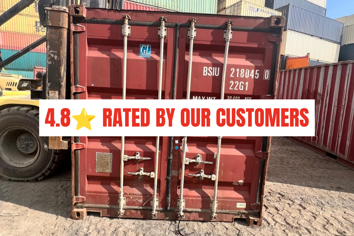 20' & 40' Shipping Containers – One Trip & Used – Farm & Commercial Use – Available Today