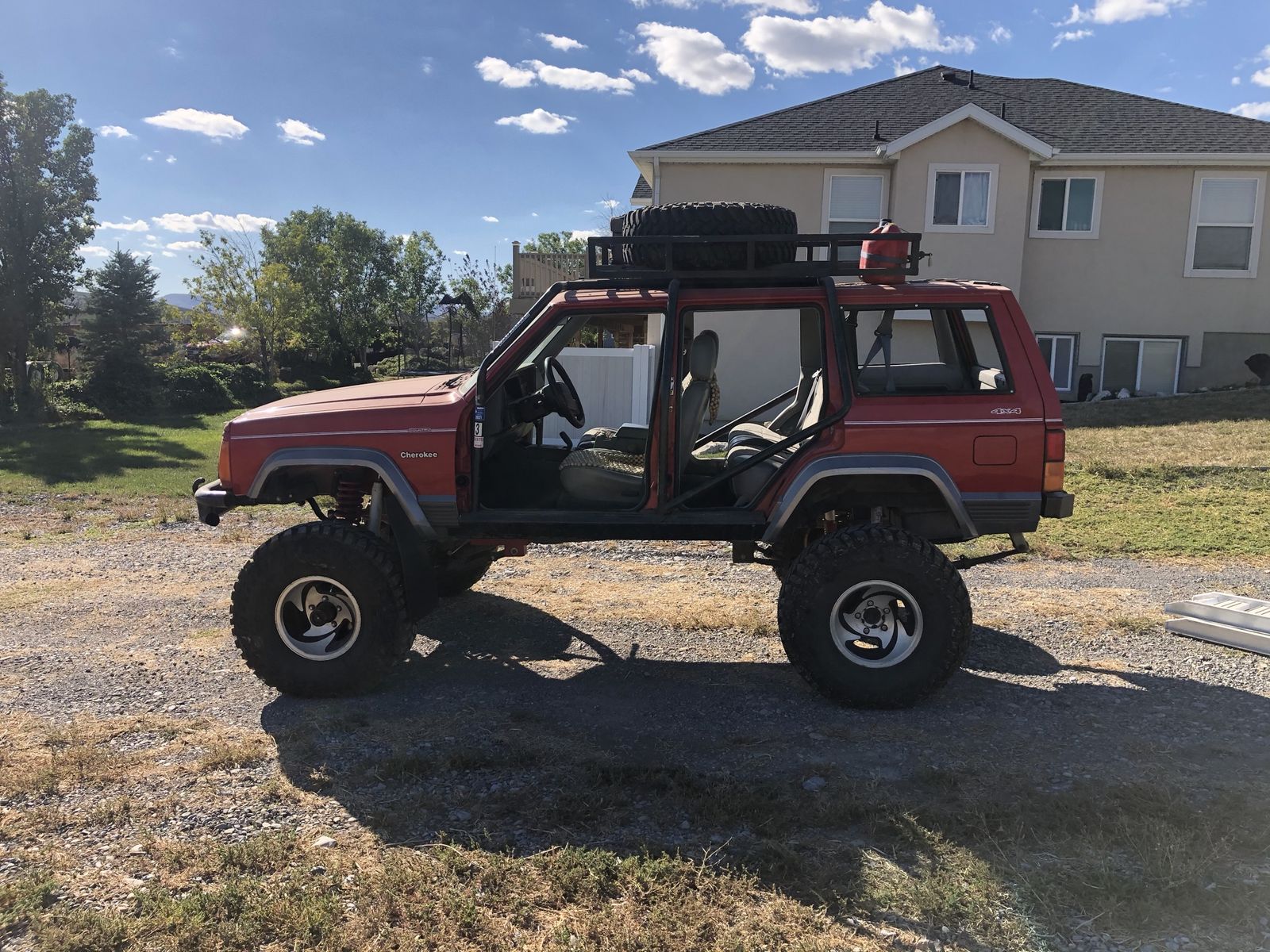 96 Jeep XJ Rock Crawler