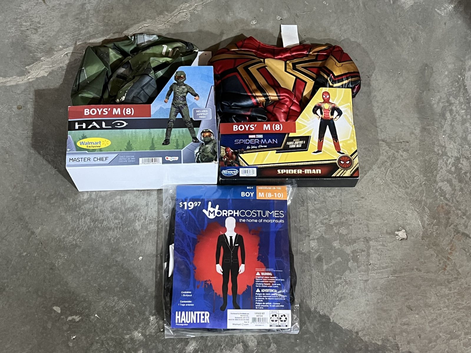 NEW: Morph Haunter, Halo, Spider-Man Halloween Costumes