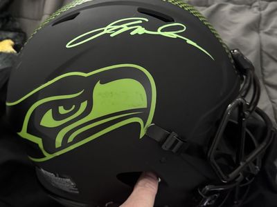 seahawks Full Size Helmet Signed